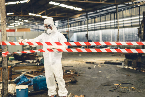 Professional Trauma Scene Cleanup technician working in Austell, GA